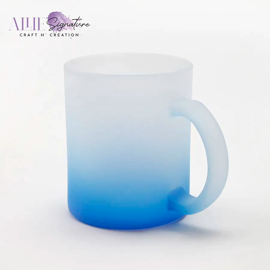 11oz Sublimation Transparent Glass Mug