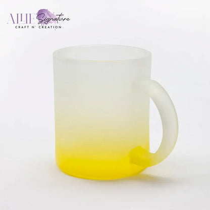 11oz Sublimation Transparent Glass Mug