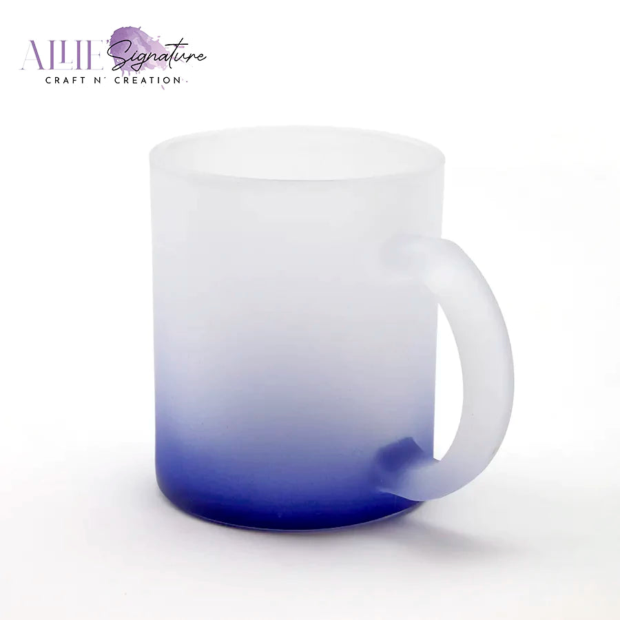 11oz Sublimation Transparent Glass Mug