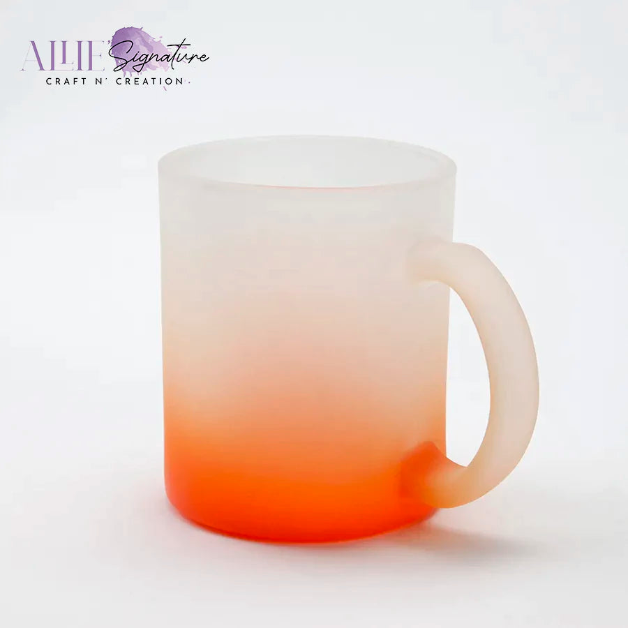 11oz Sublimation Transparent Glass Mug