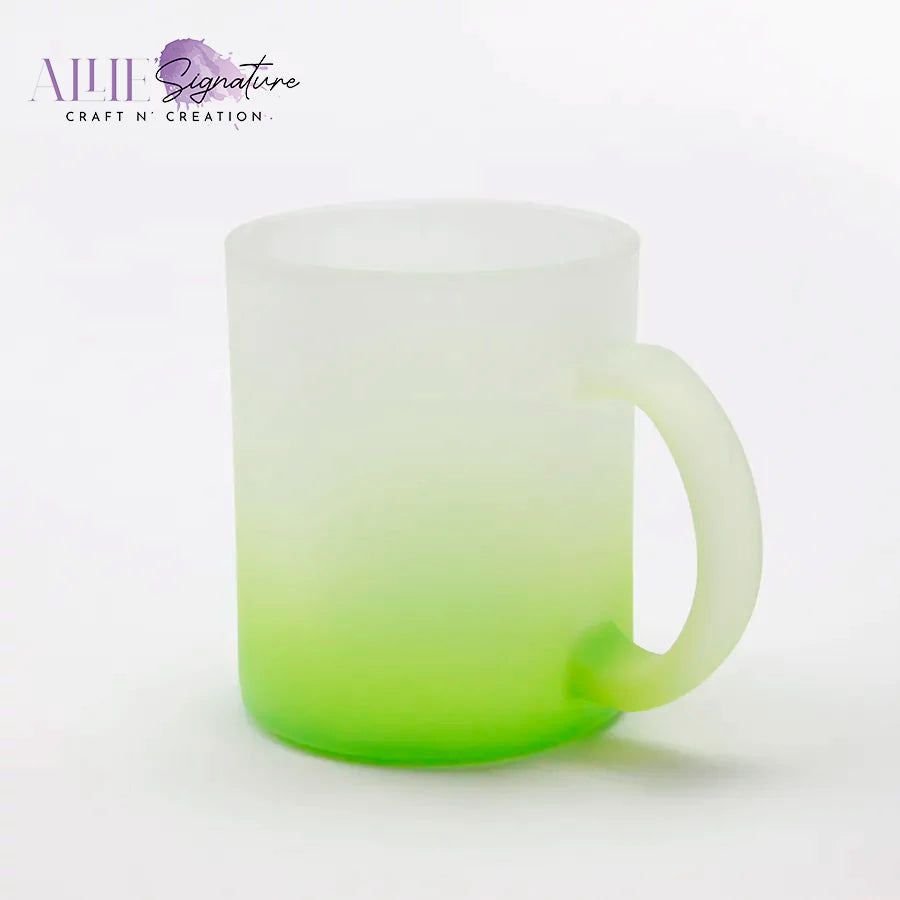 11oz Sublimation Transparent Glass Mug