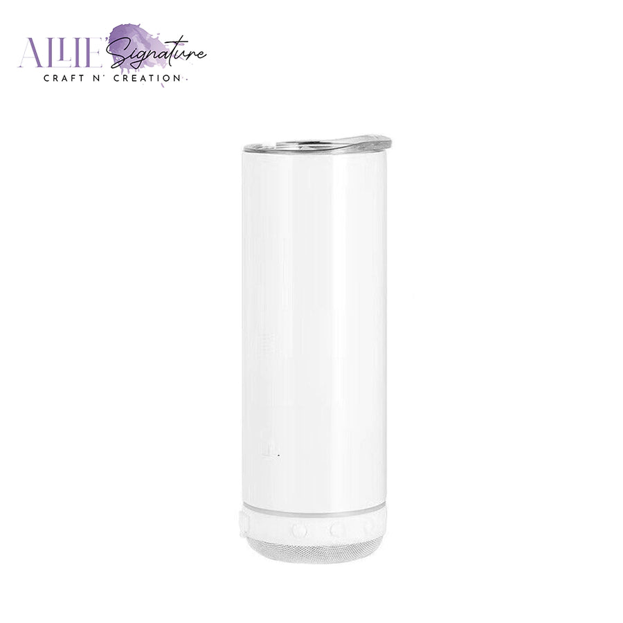 20oz Sublimation Straight Music Zonegrace Tumblers With Bluetooth,  Stainless Steel Double Wall, Skinny Design, And Bluetooth Blanks Perfect  For Travel, Parties, Coffee, Tea, Or More! From Hc_network002, $12.1
