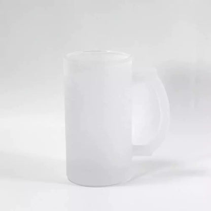 Sublimation Glass Frosted Beer Mugs 16oz