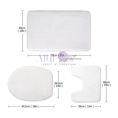 High-Quality 3 Piece Sublimation Bath Set