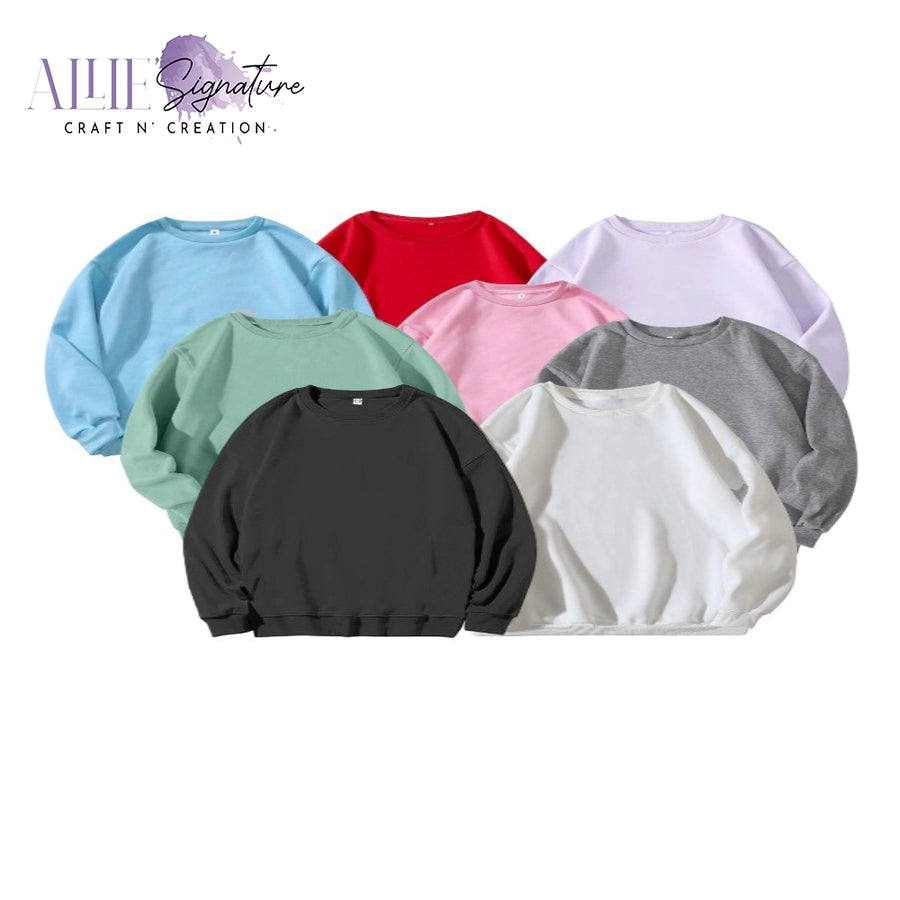 Blank Sweatshirts for Sublimation Archives - Polyester Clothing - Wholesale  Kids Blanks
